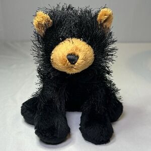 VTG Webkinz‎ Lil' Kinz Plush Black Bear | GANZ HM004 Fuzzy Floppy Children's Toy